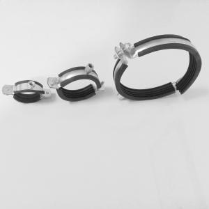 Industrial pipe SS Strut Channel Pipe Clamps Wall Mount Pipe Clamp With Rubber