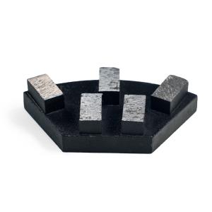 100 Rectangle Diamond Grinding Plate for Concrete Floor Bond Metal Bond Diamond