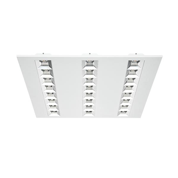 10V Dimmer Square Panel Led Suspended Ceiling Lights OEM 120lm/W