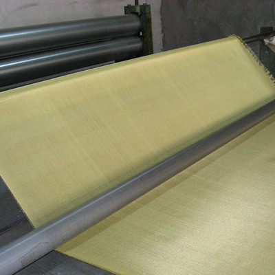 Quality Soft 200 Mesh Brass Wire Mesh Screen With Magnetic Shielding Material wholesale