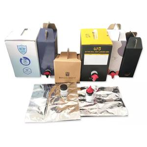 ISO SGS FDA Certified Bag In Box Packaging Solutions With Capacity Of 5L 10L 20L