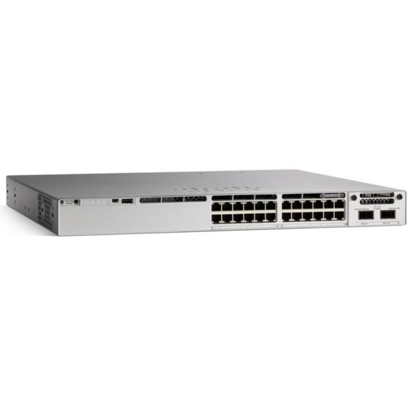C9300-24T-A Catalyst 9300 24-port 1G Copper With Modular Uplinks Data Only