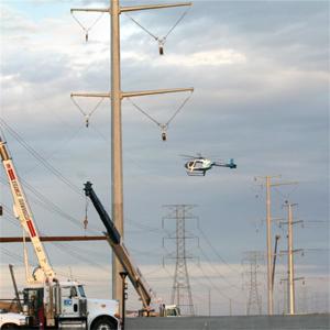 China 220KV  Overhead Transmission Electrical Power Pole on sale
