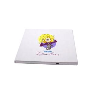 1200mAh Rechargeable LCD Video Business Cards Digital Video Booklet With CE Rohs