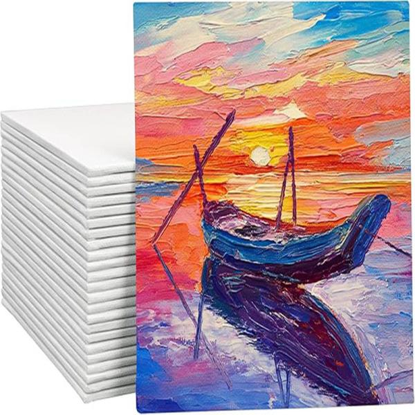 Bulk Blank Canvas Drawing Board Panel For Students Artist Hobby Painters And