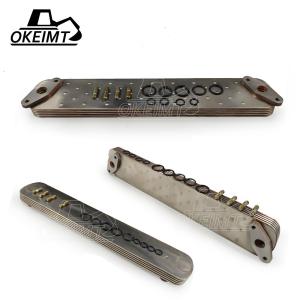 China 6D22 6D24 Oil Cooler Core For Mitsubishi Diesel Engine 5plate ME150440 on sale