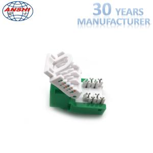 CAT6 RJ45 Keystone Jack With Dust Cover