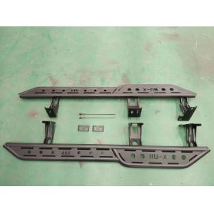 2012-2021 Isuzu Dmax Side Steps Black Off Road Step Bars With Brush