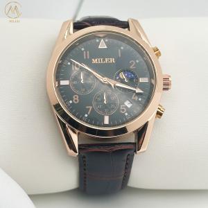 Custom Luxury Waterproof Wristwatch Analog And Digital Display Mens Stylish