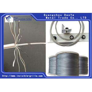 Anti Rust Durable Window Invisible Grille With No Blocking External View