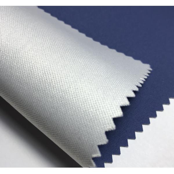 100%polyester 228T taslan waterproof white coating 130gsm 150cm width for jacket