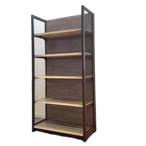 Cheap Factory Custom Size Color Mild Steel store gondola rack display steel groceries shelves for sale