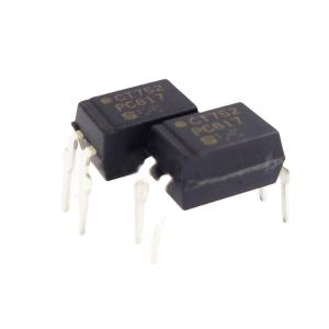 Cheap Sensor Connectors High output current capacity Optocoupler PC817C SHARP DIP 4 Wide operating frequency for sale