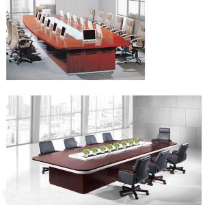 Classic Paint Surface Large Conference Long Table 12 People Meeting Desk