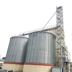 4000 tons per silo STR 4000T flat bottom grain storage steel silo suitable for 45 KG