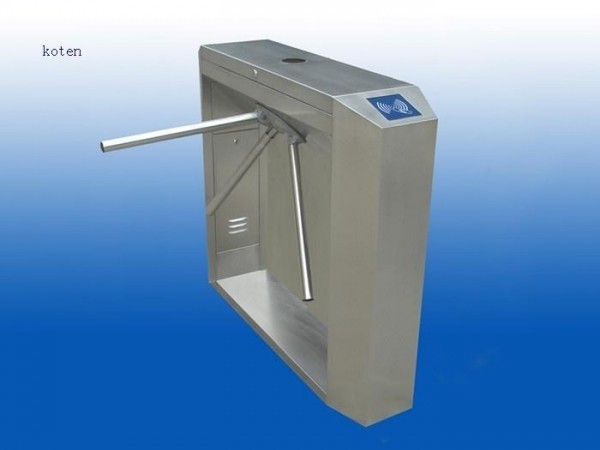 Quality Drop Arm Electronic Tripod Turnstile Gate Semi Automatic Stainless Steel wholesale