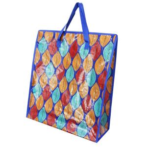 China Custom Reusable PP Woven Shopping Bag Recycle Polypropylene Grocery PP Laminated Woven Bag on sale