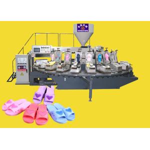 Cheap Plastic Slipper Making Machine For PVC Material Air Blowing 24 Station for sale