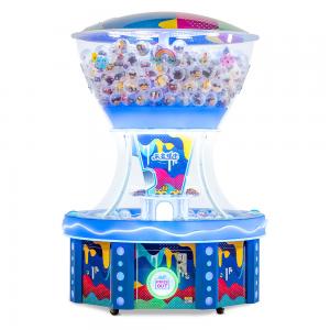 China Blue Color Toy Capsule Vending Machine 4 Players For 100mm Size Capsule on sale