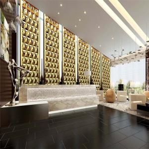 China Metal screen wall panel for hotel lobby curtain wall decoration on sale