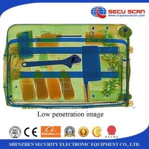 Security Alert Weapons X Ray Baggage Scanner For Metro Shoes Factory Post Office