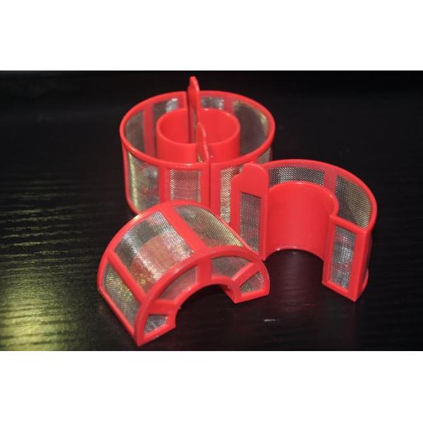 Synthetic Metallic Mesh Molded Plastic Filters Automotive Industry For Fuel Filtration