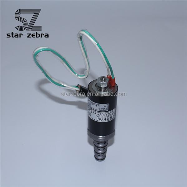 Machinery Repair Shops Part name 40C04-109 Hydraulic Pump Solenoid Valve KDRDE5K-20 Excavator Parts For Engine Parts