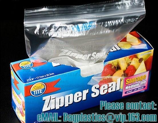 Quality resealable, reclosable trasnparent freezer plastic k bag, Reclosable Grip Zip Smell wholesale