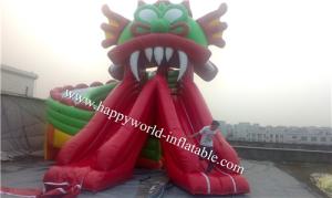 Cheap water slide pool , inflatable pool slide , inflatable dinasour pool slide for sale