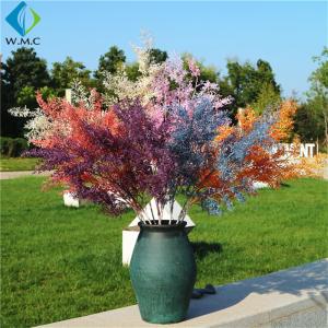 98cm Height Artificial Flower Bouquet , Fake Grass Branch 5-10 Years Life Time