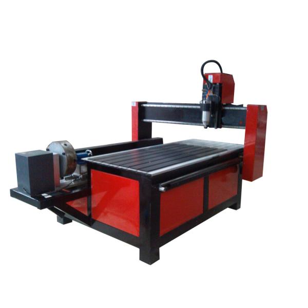 With Underneath #300mm Rotary Axis &T slot Working Table CNC Engraving Machine