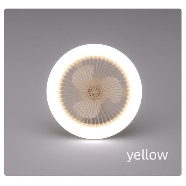 LED Aromatherapy Fan Light Bedroom Dining Room Ceiling Fan Light Lighting + Fan 2-In-1 Invisible Fan Pendant Light