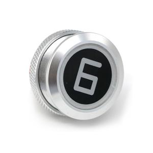 ISO Round Push Button Led Indicator Touchless Infrared Elevator Push Button