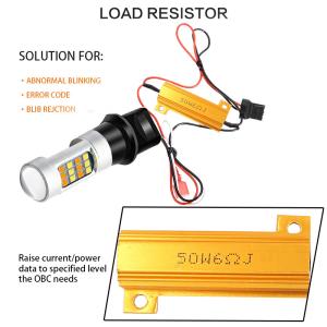 2835 7440 T20 Chips Fog LED Brake Turn Signal Lights 42SMD