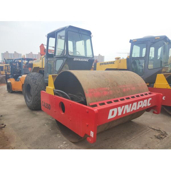 10 Ton Used Construction Dynapac Road Roller Ca25D, Second Hand Vibratory Smooth