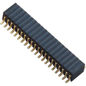 Dual Side Insert SMT 20 Pin Female Header Connector Board To Board H=3.45