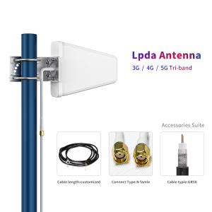 4G LTE Outdoor Antenna 698-2700MHz Directional Log Periodic Yagi Antenna for