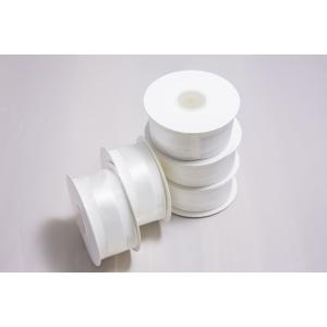 White Nylon 25y Roll Silk Organza Ribbon Using As Garment Trim