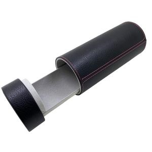PU cylinder custom glasses case new advanced handmade glasses box