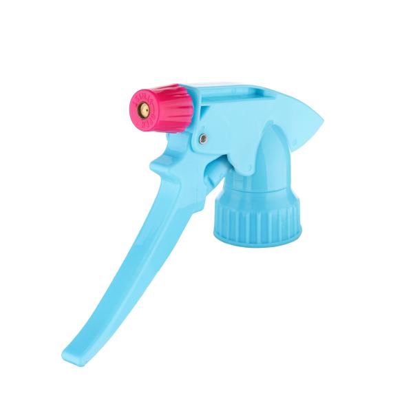 28/400 Color-blocked Pp Trigger Sprayer Long-trigger Manual Atomizer For Garden