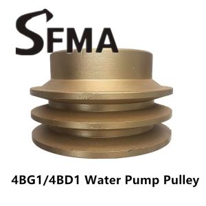 China 2 Groove OD128 4BG1 4BD1 Water Pump Engine Fan Pulley on sale