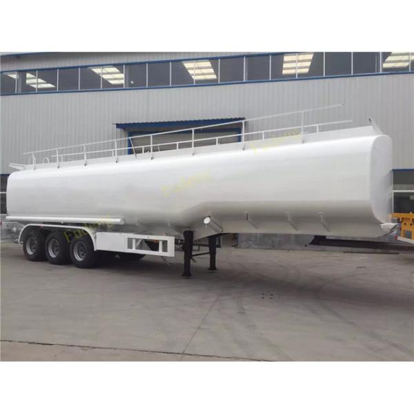 2/3 Axles 45000 Litres Fuel Tanker Semi Trailer 4 Compartments High Strength