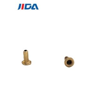 H62 Crimped Tubular Hollow Brass Blind Pop Rivets Customized
