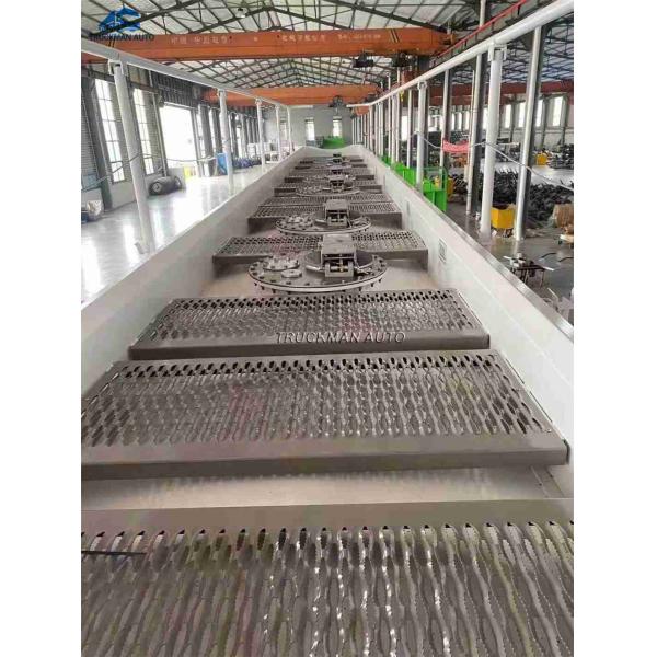 3 Axle 45000 Liter Oil Tank Semi Trailer Mechanical Suspension