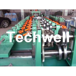 Auto Size Changeable C Z Shaped Purlin Roll Forming Machine With Gimbal Gearbox