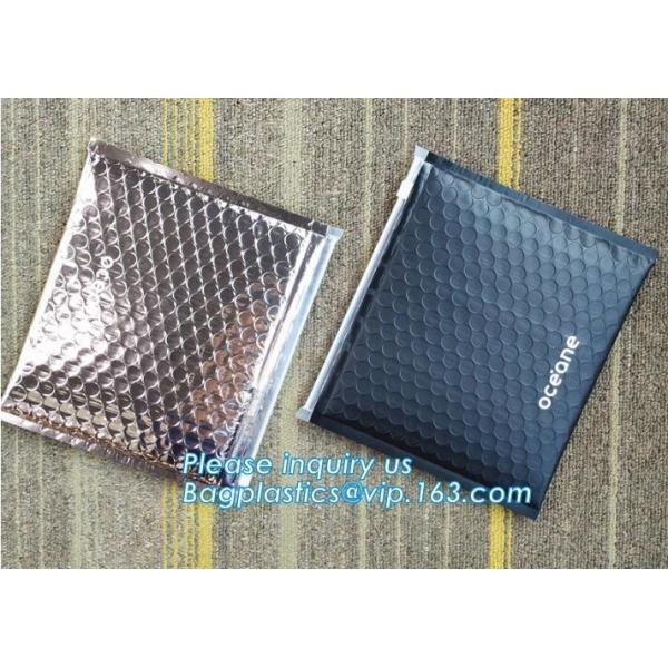 Quality ew Product Zip lockkk Reusable Pe Bubble Packing  Zipper Pink Bag, reclosable, slider zipper seal, Zip lockkk metallic bubble b wholesale