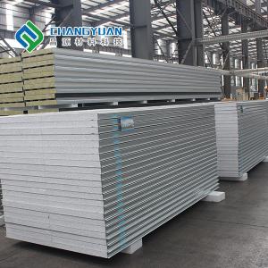 China Pu Cleanroom Wall Panel Fireproof Humidity Resistant Decorative on sale