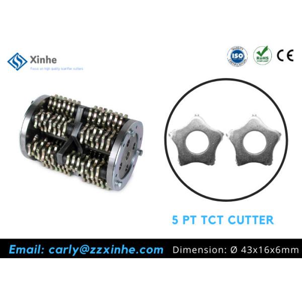 Quality Mk Scarifier Drum Cutting Wheels And Parts Five Tooth Carbide Tip Star wholesale