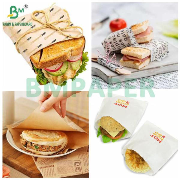 Kit 7 Sandwich Burger Greaseproof 35gr Pelleaglio Paper White Deli Wrap Papel Kit 7 Sandwich Burger Greaseproof 35gr Pelleaglio Paper White Deli Wrap Papel