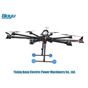 Vertical Take Off And Landing Drone Transmission Line Stringing Tools For Power
